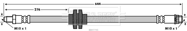 BORG & BECK Pidurivoolik BBH7745